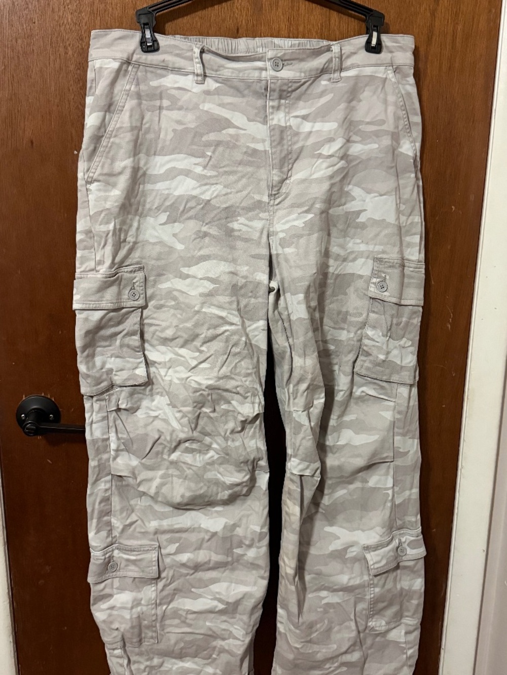Camo cargo pants